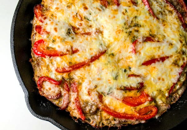 10 Easy Recipes Using A Cast Iron Skillet, including Red Pepper and Sausage Frittata, Macadamia Crusted Mahi Mahi, Chicken Thighs Marsala, Easy Skillet Brownies, Chipotle Chicken Cheesy Broccoli and Rice, Lemon and Paprika Chicken Thighs, Garlic and Brown Sugar Chicken Thighs, Parmesan Chicken, Cilantro Lime Chicken Thighs, and Cornbread. | Tastefulventure.com