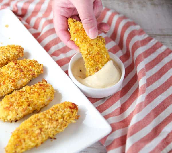Coconut Curry Almond Chicken Tenders