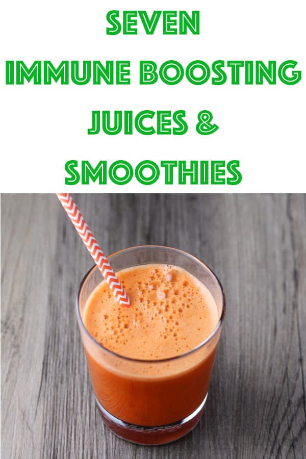 Today I put together my 7 of my favorite Immune Boosting Juices and Smoothies. These are so delicious and refreshing, it's truly a great way to start your day with one of these! #immuneboosting #juicing #smoothies #juice #drinks #breakfast #healthy #glutenfree