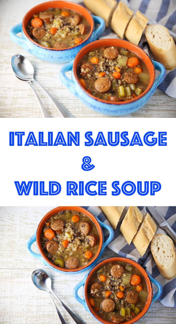 Italian Sausage and Wild Rice Soup